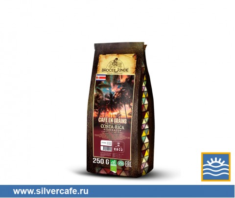 Кофе Broceliande 0250g  Costa Rica Tarrazu зерно