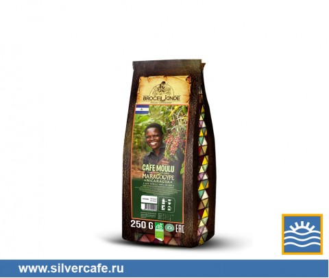Кофе Broceliande 0250g  Nicaragua Maragogype молотый