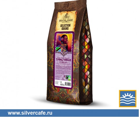 Кофе Broceliande 1000g  Tanzania Peberry зерно