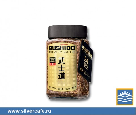 Кофе Bushido  Катана голд 24 карата кристалл