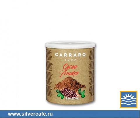 Кофе Carraro  Cacao Amaro 1927 порошок