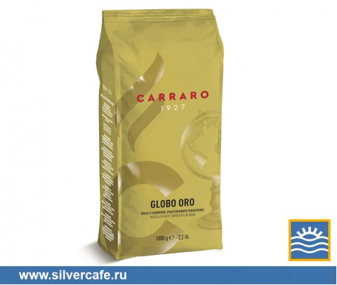 Кофе Carraro  Globo Oro зерно