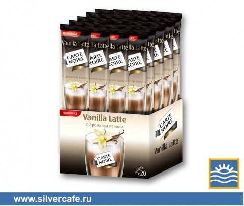 Кофе Carte Noire  Latte Vanilla микс