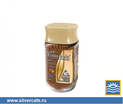 Кофе Esmeralda растворимый  Швейцарская Карамель кристалл