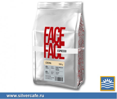 Кофе Face to Face   Crema зерно