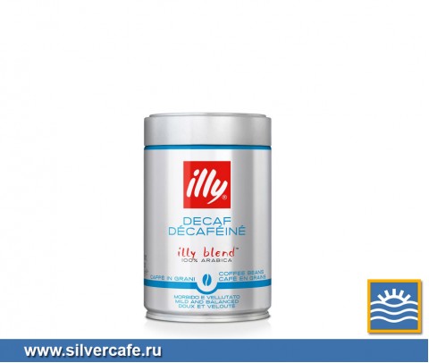 Кофе Illy  Decaf blend зерно