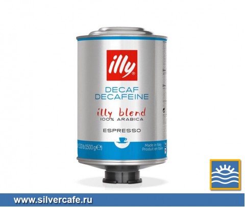 Кофе Illy  Decaf blend зерно