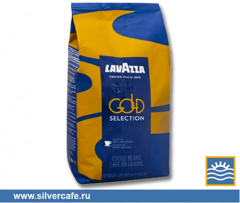 Кофе Lavazza в зернах  Gold Selection зерно