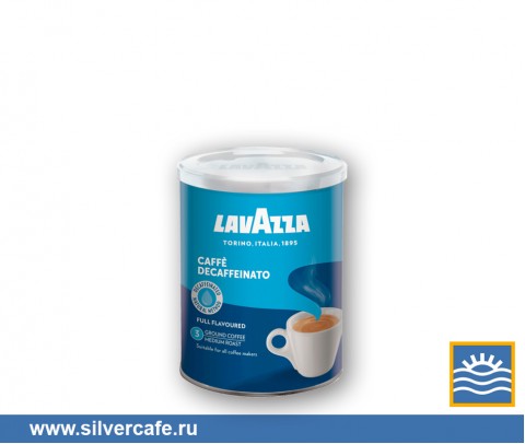 Кофе Lavazza молотый  DEK молотый
