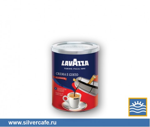 Кофе Lavazza молотый  Crema e Gusto молотый