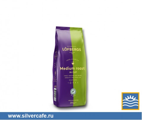Кофе Lofbergs  Medium Roast in Cup молотый
