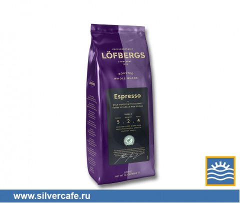 Кофе Lofbergs  Espresso в зернах