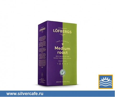Кофе Lofbergs  Medium Roast молотый