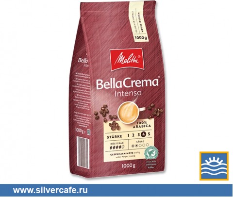 Кофе Melitta  BellaCrema Intenso зерно