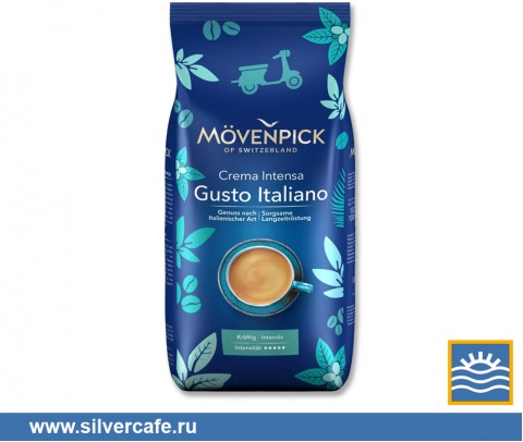 Кофе  Cafe Crema Gusto Italiano  Cafe Crema Gusto Italiano зерно