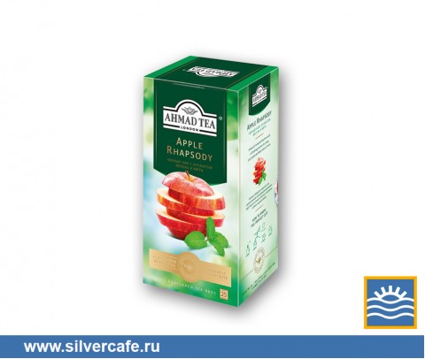 Чай Ahmad 025 pack  Apple Rhapsody яблоко и мята пак/конв