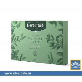 Чай Greenfield Подарки  Набор Ассорти 6 вкусов Natural Tisane 54 г пирамид.