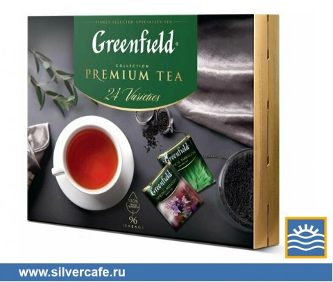 Чай Greenfield Подарки  Набор Ассорти 24 вкуса пакетир.