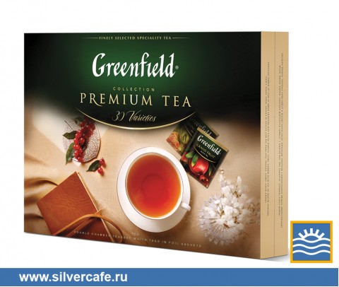 Чай Greenfield Подарки  Набор Ассорти 30 вкусов 1 пакетир.