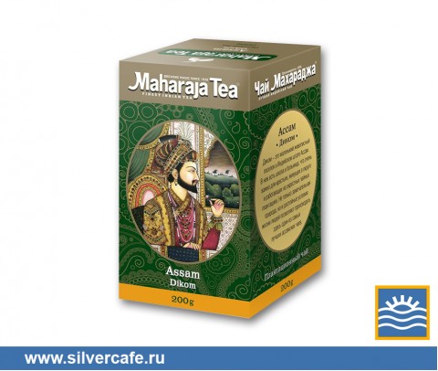 Чай Maharaja Tea  Assam Dikom листовой