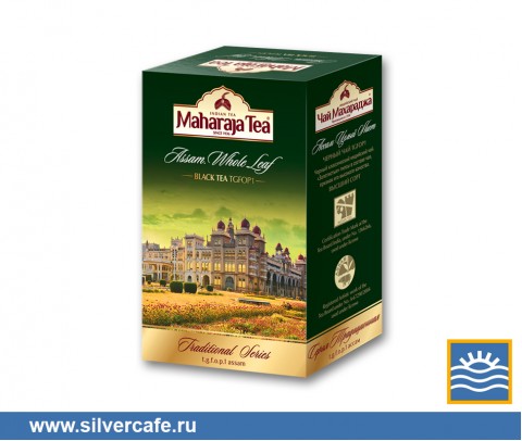 Чай Maharaja Tea  Assam Whole Leaf TGFOP1 листовой