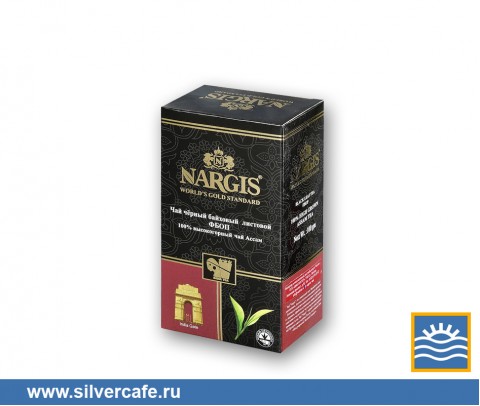 Чай Nargis листовой  Ассам FBOP ср/лист