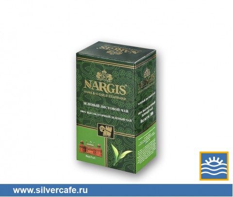 Чай Nargis листовой  Зеленый кр/лист