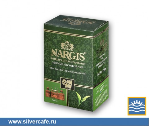 Чай Nargis листовой  Зеленый кр/лист