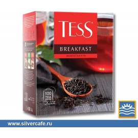 Чай Tess пакетики 100 pack  Black Tea Breakfast пак/конв