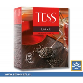 Чай Tess пакетики 100 pack  Black Tea Dark пак/конв