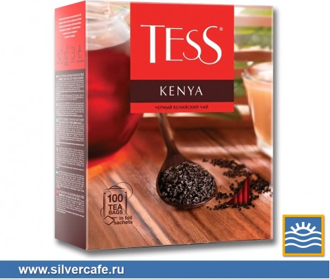 Чай Tess пакетики 100 pack  Black Tea Kenya пак/конв