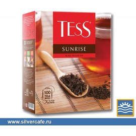 Чай Tess пакетики 100 pack  Black Tea Sunrise пак/конв