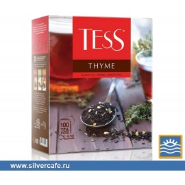 Чай Tess пакетики 100 pack  Black Tea Thyme пак/конв