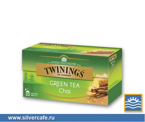 Чай Twinings  Green Chai пакетир.