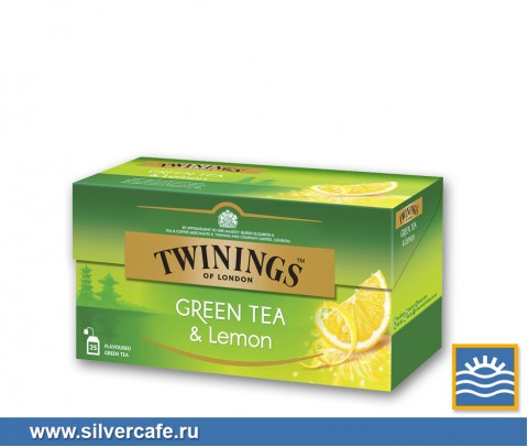 Twinings  Green Lemon  Green Lemon пакетир.