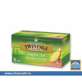 Чай Twinings  Green Mango Lyches пакетир.