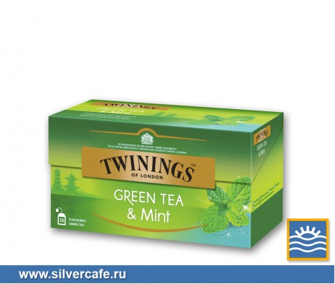 Twinings  Green Mint Мята  Green Mint Мята пакетир.