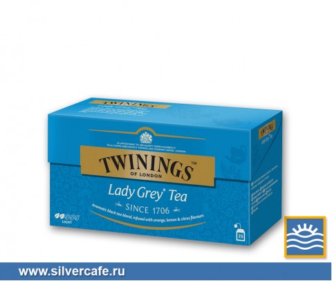 Чай Twinings  Lady Grеy пакетир.