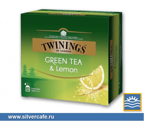 Twinings  Green Lemon  Green Lemon пакетир.